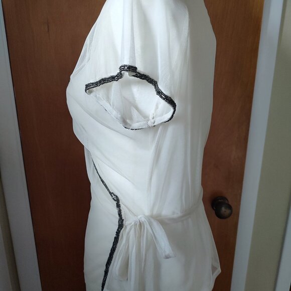 Vintage BCBGMaxazria Beaded Wrap - Picture 3 of 5